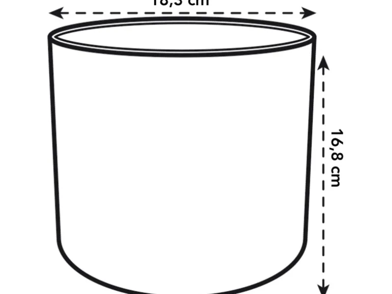 Elho Blumentopf B.For Soft Rund Ø 18,3 cm Weiß