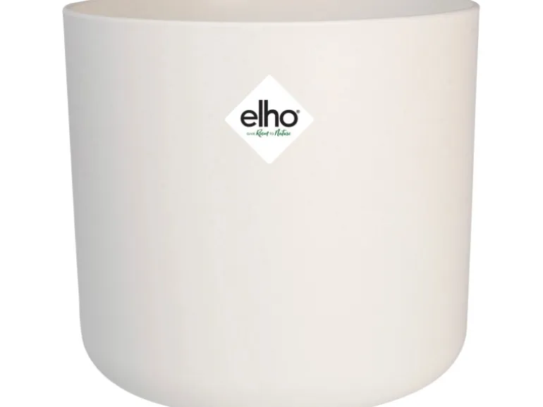Elho Blumentopf B.For Soft Rund Ø 16 cm Weiß