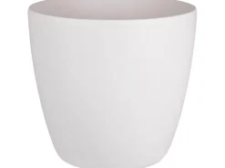 Elho Blumentopf Brussels Rund mit Rollen Ø 47 cm weiß