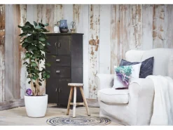 Elho Blumentopf Brussels Rund mit Rollen Ø 47 cm weiß