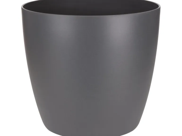 Elho Blumentopf Brussels Rund Ø 25 anthrazit