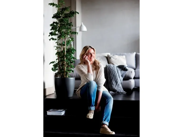 Elho Blumentopf Brussels Rund mit Rollen Ø 40 cm Anthrazit