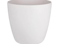 Elho Blumentopf Brussels Rund mit Rollen Ø 40 cm weiß