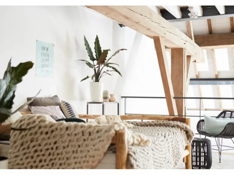 Elho Blumentopf Brussels Diamond Rund Hoch Ø 32 weiß