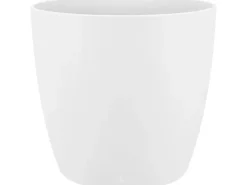 Elho Blumentopf Brussels Rund Ø 18  weiß