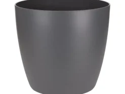 Elho Blumentopf Brussels Ø 22 x 20 cm Anthrazit