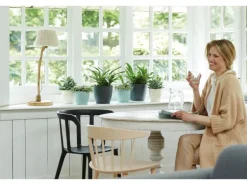 Elho Blumentopf Brussels Rund Ø 20 anthrazit