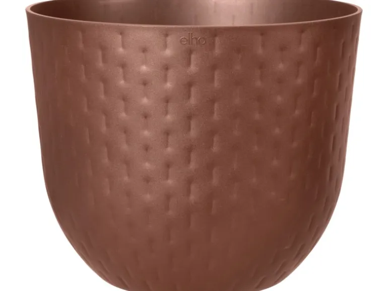 Elho Blumentopf Fuente Grains Ø 30 cm x 24 cm Rostbraun