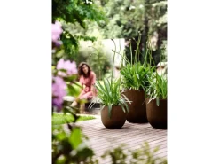 Elho Blumentopf Fuente Grains Ø 30 cm x 24 cm Rostbraun