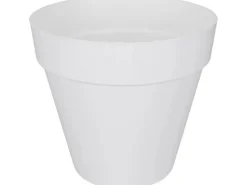 Elho Blumentopf Loft Ø 20 cm weiß