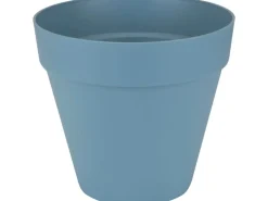 Elho Blumentopf Loft Urban mit Rollen Ø 40 cm vintage blau