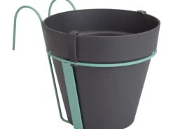 Elho Blumentopf Loft urban potholder Ø 19 cm anthrazit