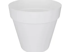 Elho Blumentopf Loft Urban mit Rollen Ø 40 cm weiß