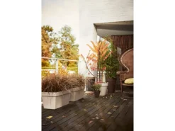 Elho Blumentopf Loft Urban hoch Ø 42 cm weiß