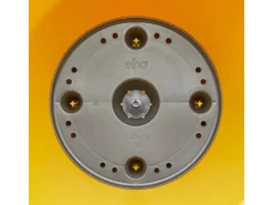 Elho Blumentopf Loft Urban Rund mit Rollen Ø 38,5 cm Ocker