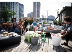 Elho Blumentopf Loft Urban mit Rollen Ø 40 cm anthrazit