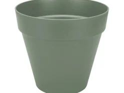 Elho Blumentopf Loft Urban Rund mit Rollen Ø 48,5 cm Pistaziengrün