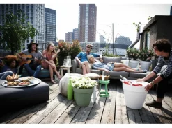 Elho Blumentopf Loft Urban Rund mit Rollen Ø 48,5 cm Pistaziengrün