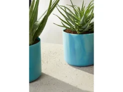 Elho Blumentopf Ocean Collection Ø 16 cm Atlantikblau