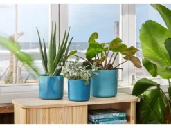 Elho Blumentopf Ocean Collection Ø 14 cm Pazifikgrün