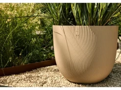 Elho Blumentopf Sereh Ø 30 cm x 25 cm Beige