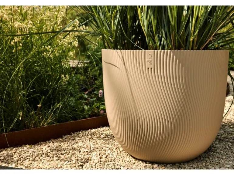 Elho Blumentopf Sereh Ø 30 cm x 25 cm Beige