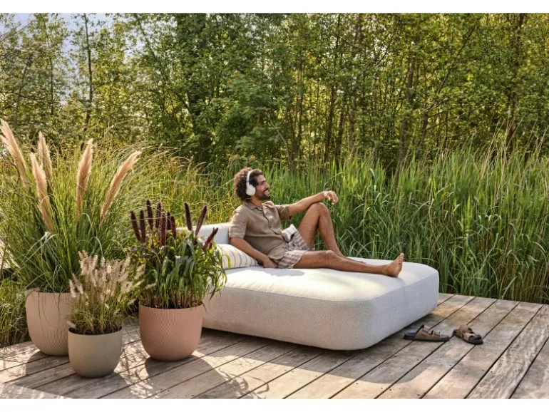 Elho Blumentopf Sereh Ø 30 cm x 25 cm Beige