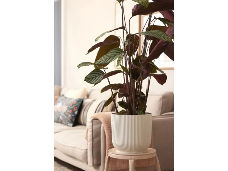 Elho Blumentopf Vibes Fold Ø 30 cm Seidenweiß