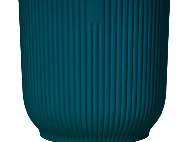 Elho Blumentopf Vibes Fold Ø 14 cm x 13 cm Tiefes Blau