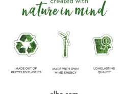 Elho Blumentopf Vibes mit Rollen Ø 34,9 cm Seidenweiß