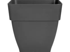 Elho Blumentopf Vibia Campana Viereckig 30 cm x 30 cm x 28 cm Anthrazit
