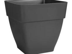 Elho Blumentopf Vibia Campana Viereckig 30 cm x 30 cm x 28 cm Anthrazit