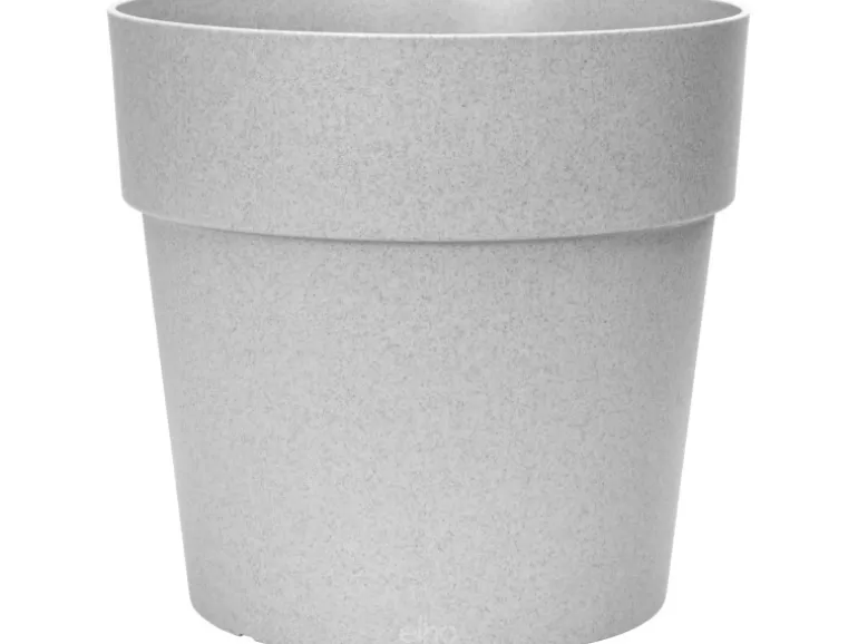 Elho Blumentopf Vibia Straight Ø 25 cm x 23 cm Living Beton