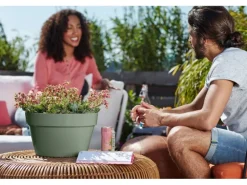 Elho Blumentopfschale Loft Urban Ø 35 cm x 20 cm Grün