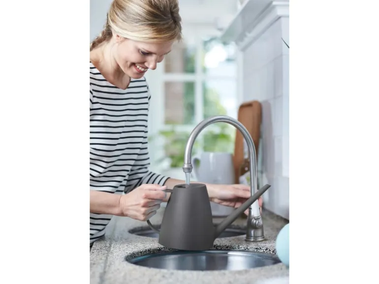 Elho Gießkanne Brussels 1,8 Liter anthrazit