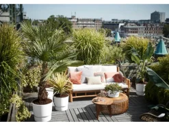 Elho Pflanzgefäß Greenville rund Ø 40 weiß