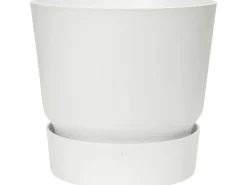 Elho Pflanzgefäß Greenville rund Ø 47 weiß
