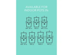 Elho Selbstbewässerungs-System Ø 28 cm x 26 cm Schwarz