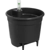 Elho Selbstbewässerungs-System Ø 33 cm x 30 cm Schwarz