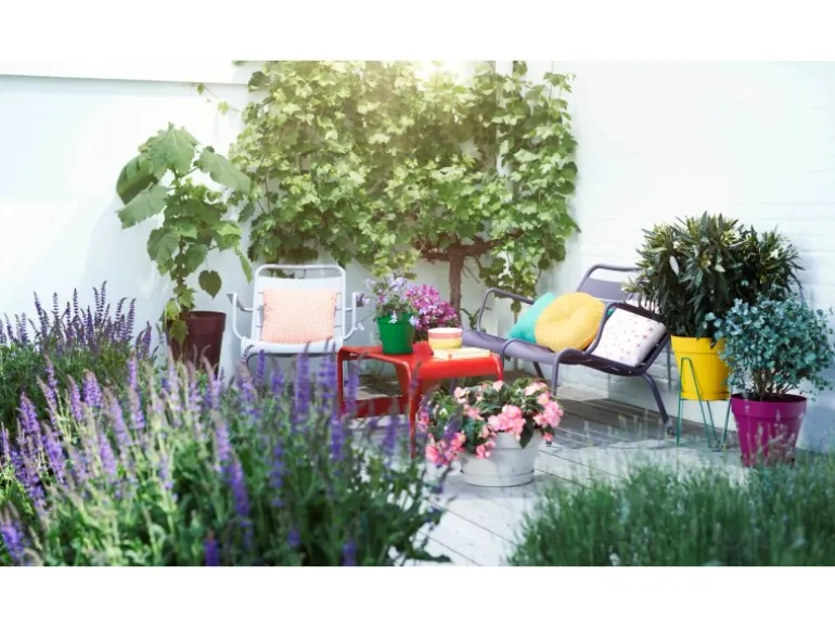 Elho Untersetzer Loft Urban Ø 21 cm x 3 cm Ocker