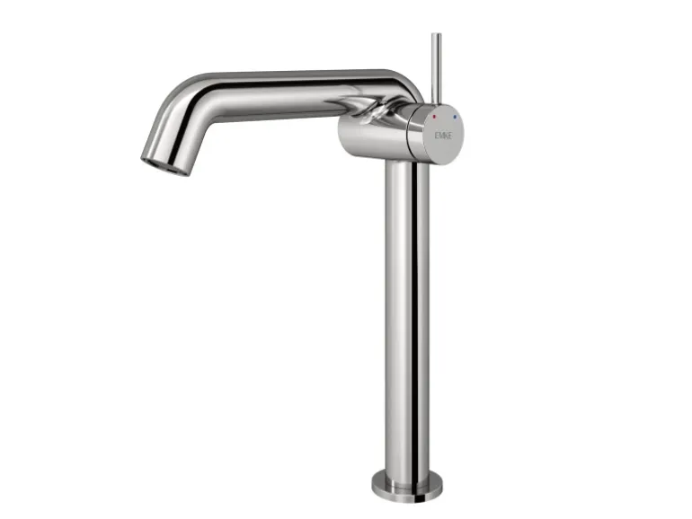 Emke Wasserhahn Bad 332 x 220 x 76 mm Chrom Wasserhahn Waschtischarmatur Mischbatterie