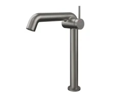 Emke Wasserhahn Bad 332 x 220 x 76 mm Anthrazit Matt Wasserhahn Waschtischarmatur Mischbatterie