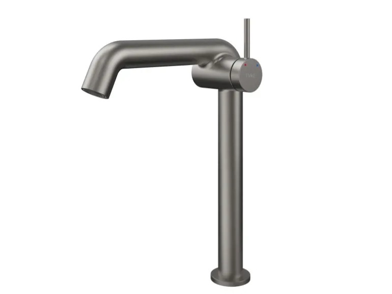 Emke Wasserhahn Bad 332 x 220 x 76 mm Anthrazit Matt Wasserhahn Waschtischarmatur Mischbatterie