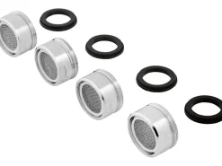 Ersatz-Mischdüse M24 4 Stück Verchromt