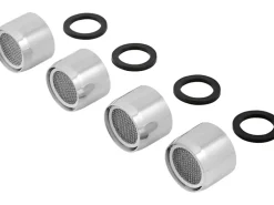 Ersatz-Mischdüse M22 4 Stück Verchromt