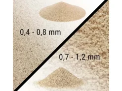Evolution 25 kg Filtersand Grob 0,7-1,2 mm Körnung für Filteranlage Pool