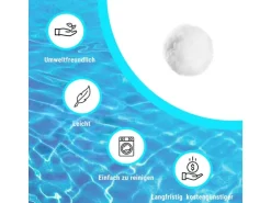 Evolution Filter Balls 700g Alternative zu 25kg Filtersand Waschbar Leicht Pool Sandfilter