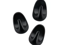 Fackelmann Allroundhaken 40 mm Schwarz 3 Stück