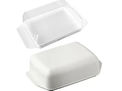 Fackelmann Butterdose 2-teilig  16,5 cm x 10,5 cm