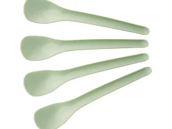 Fackelmann Eierlöffel Eco 14 cm Mintgrün 4er-Set